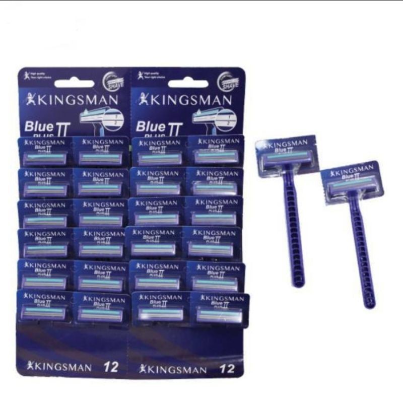 Cukuran Jenggot Kingsman Shaver 2 / 3 Mata Pisau