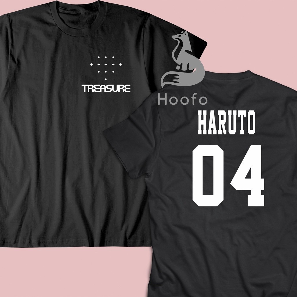 Baju Kaos Korea Treasure YG Haruto Jihoon Asahi Mashiho Yoshi Junkyu Hyunsuk Yedam Doyoung Junghwan 