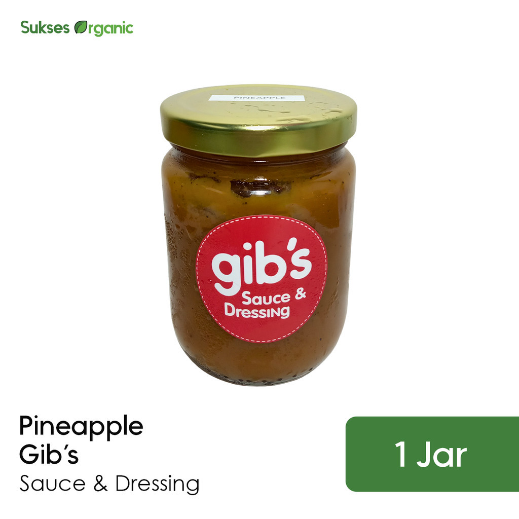

Sauce & Dressing JAR PINEAPPLE Gib's