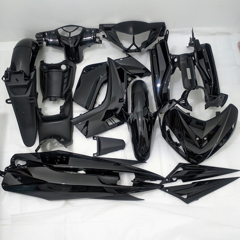 Mahkota motor - Full Body Jupiter MX Karbu Kopling 2005 2006 2007 2008 2009 2010 2011 Hitam WIN | co