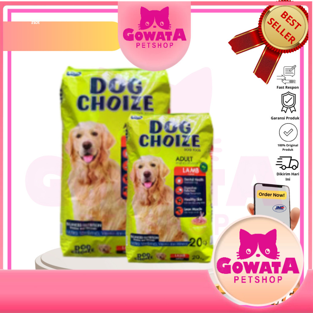 Makanan Anjing Dog Choize Lamb 20kg