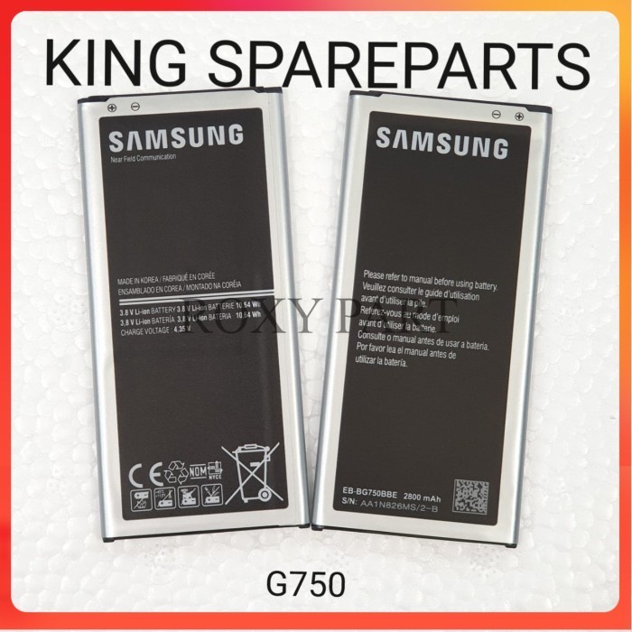 BATERAI BATRE BATTERY SAMSUNG GALAXY MEGA 2 G750 G750H G7508 ORIGINAL