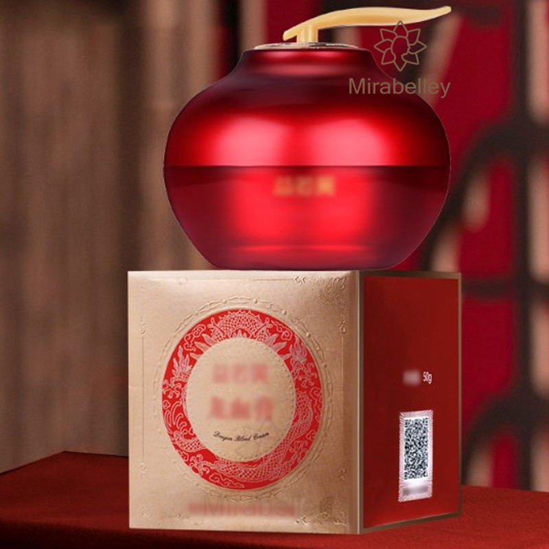 COD⚡ Dragon blood Cream 50g Crystal Glowing Cream Krim Pemutih Wajah Cepat Apel Kristal Glowing Anti