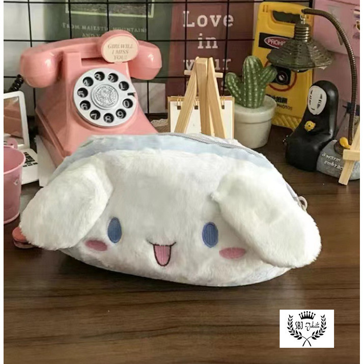 

TERLARIS! Tempat Pensil Kotak pensil Multifungsi Softcase Sanrio Melody Lux - Cinnamoroll
