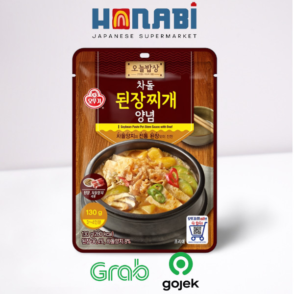 

Ottogi Soybean Paste Pot Stew Sauce With Beef 130g - Bumbu Instant Doenjang Jjigae Made In Korea