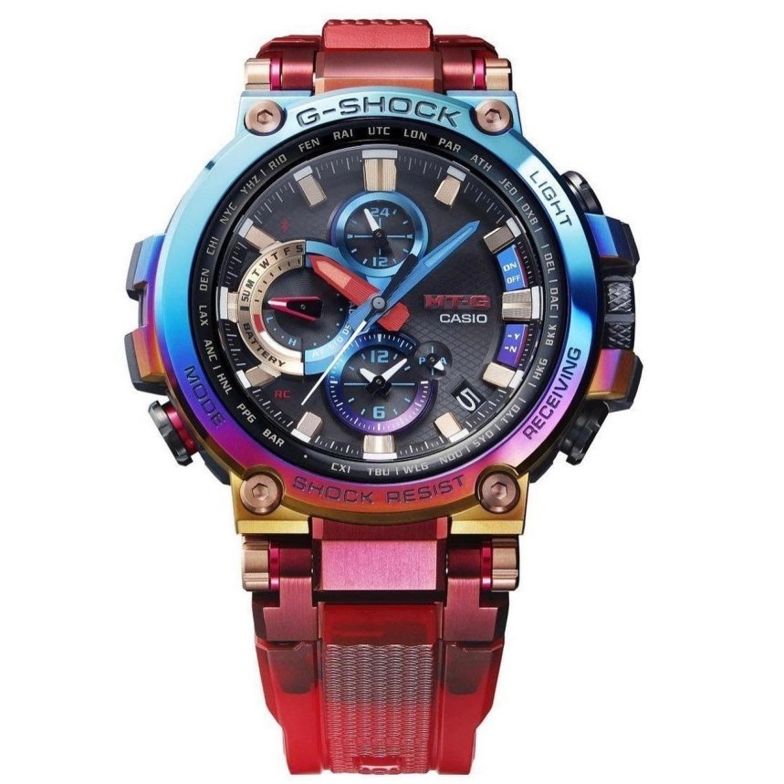 Jam Tangan Casio G-Shock / GShock MTG-B1000VL Rainbow Limited Edition