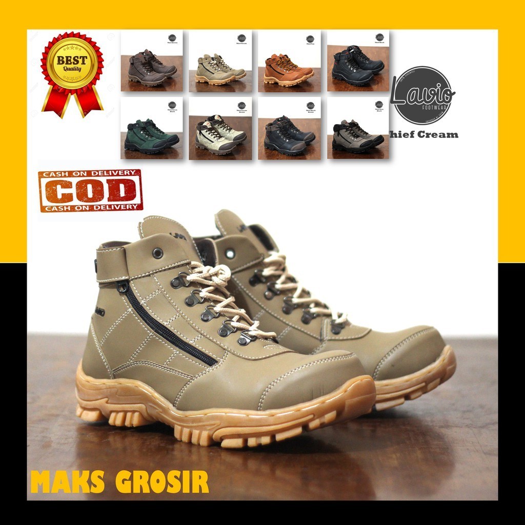 SEPATU PRIA HIKING GUNUNG SIZE 44-46 JUMBO LAVIO THIEF ORIGINAL OUTDOOR TRACKING