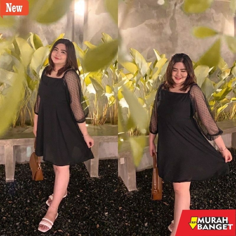dress wanita kekinian DRESS JUMBO BIGSIZE//DRESS WANITA JUMBO//BEST SELLER//DRESS WANITA //DRESS NOV