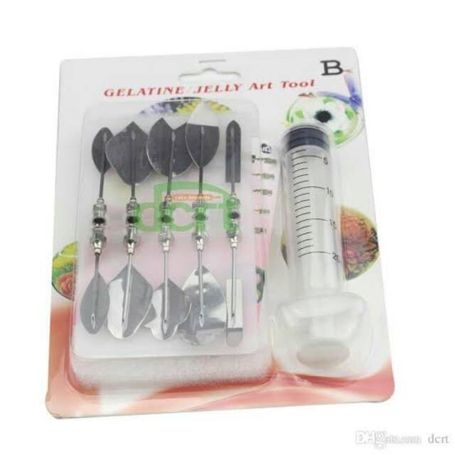 Jelly Art Tool Type B Decoration Jelly Puding Hias Bunga Alat Penghias Puding Art