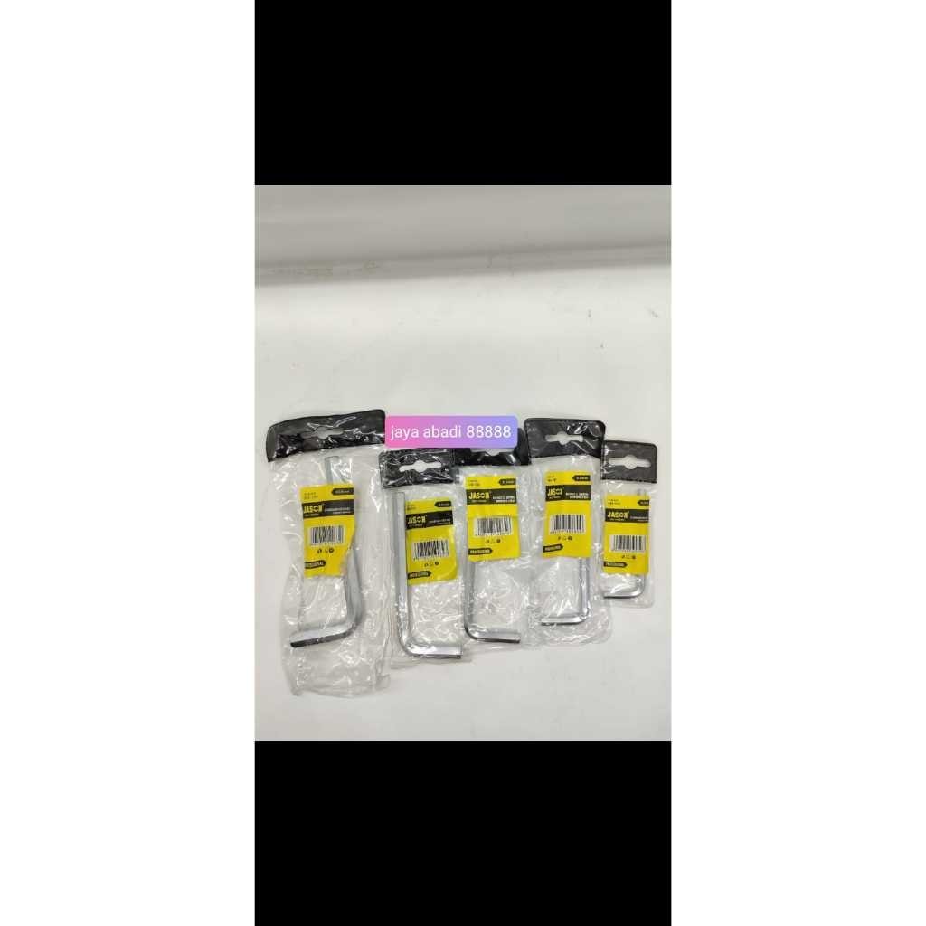 Kunci L 4mm ,5mm ,6mm ,8mm,10mm / Kunci L Segi 6 / Kunci L Hex Crome CR-V JASON