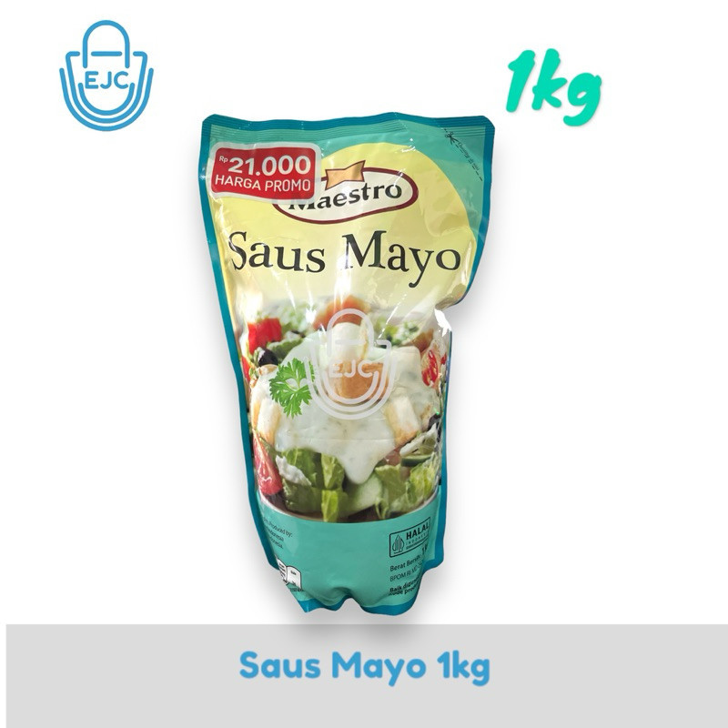 

[EJC] Maestro Saus Mayo Mayonais Mayonnaise 1kg