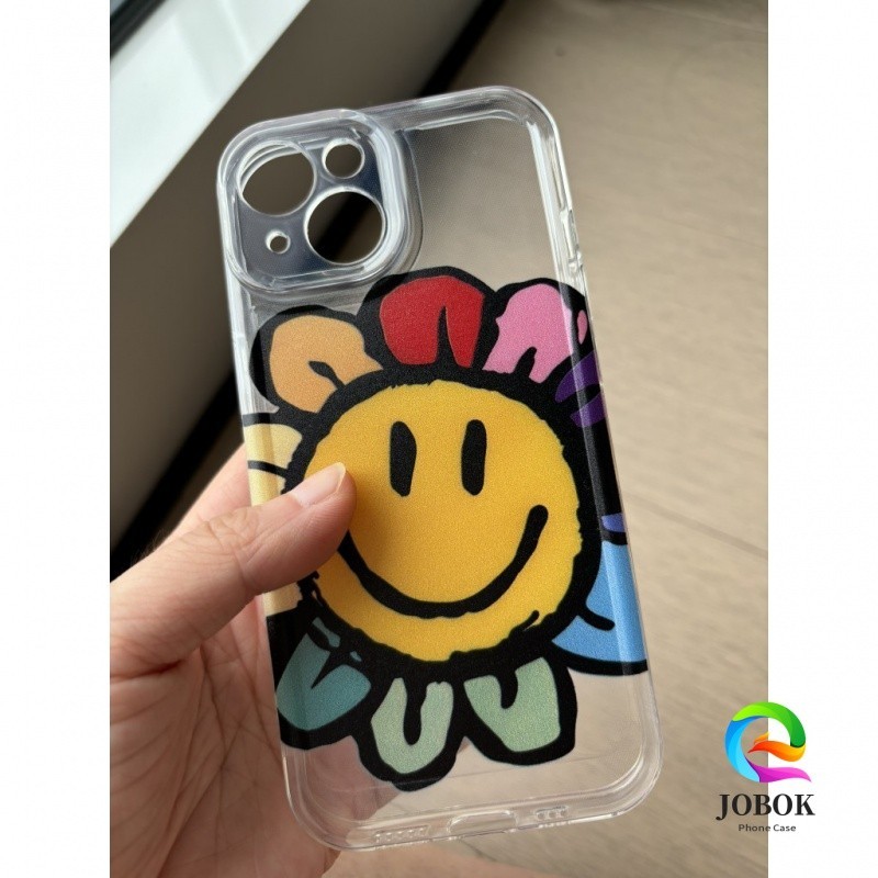 Casing Iphone Sunflower Bunga Matahari Lucu Premium Case Iphone 13 12 11 PRO MAX 14 15 PLUS XS XR 6+