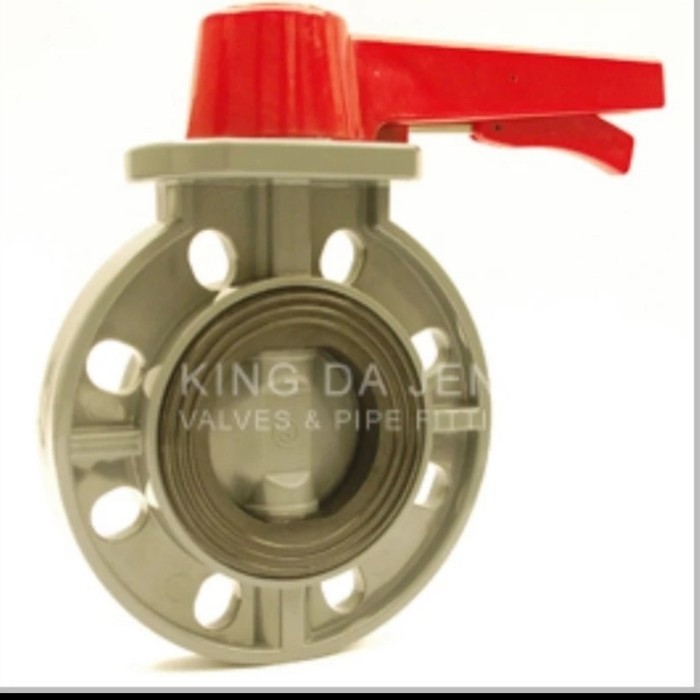 Butterfly valve 4" inch KDJ Butterfly valve pvc 4 inch