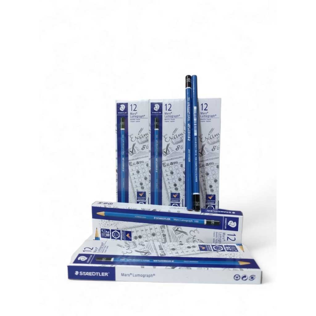 

[GROSIR] 6 PACK Pensil 2B Staedtler Mars Lumograph 6 Pack (72 pcs)