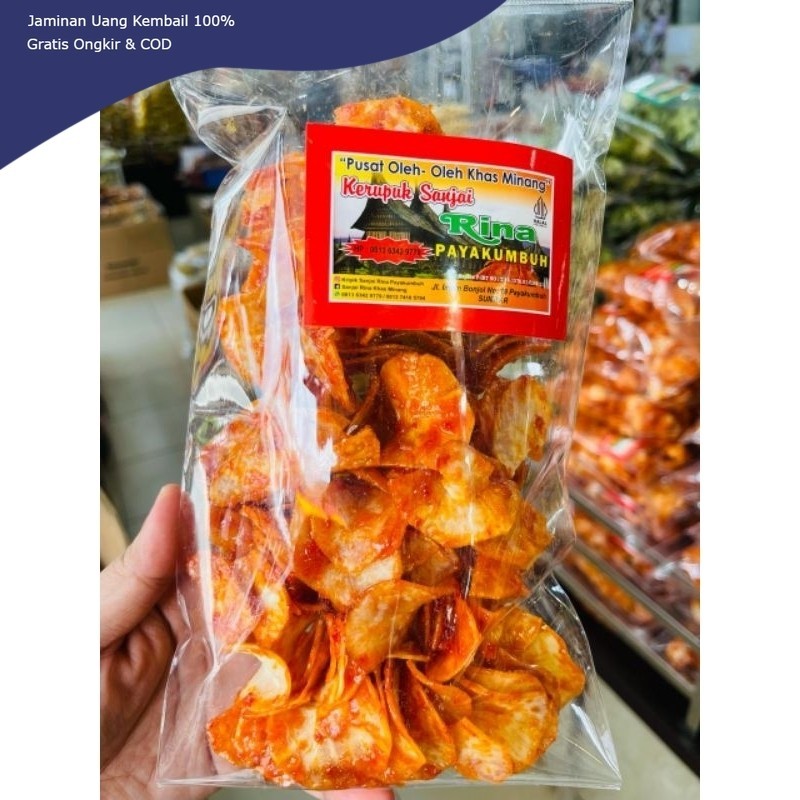 

keripik balado bulat (pedas manis 250 gram)