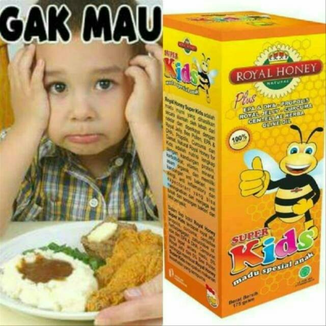 

Royal Honey Super Kids Asli Original Nasa - Madu Anak - Menjaga Kekebalan Tubuh Anak - Original Nasa