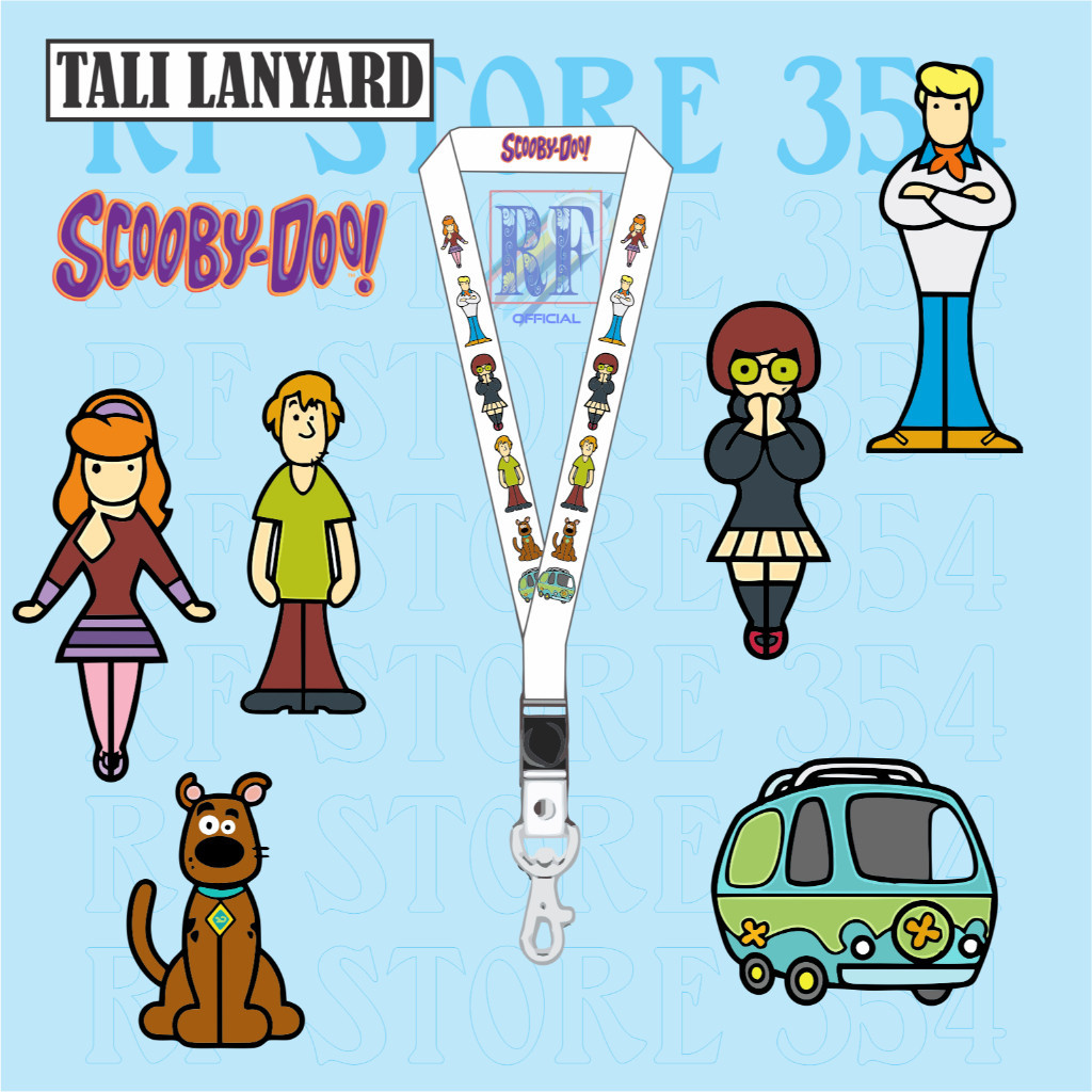 

TALI LANYARD SCOONY DOO LOGO - TALI ID CARD GANTUNGAN KUNCI SCOOBY DOO GANTUNGAN FLASHDISK GANTUNGAN NAMETAG TALI LANYARD BEST SELLER COD