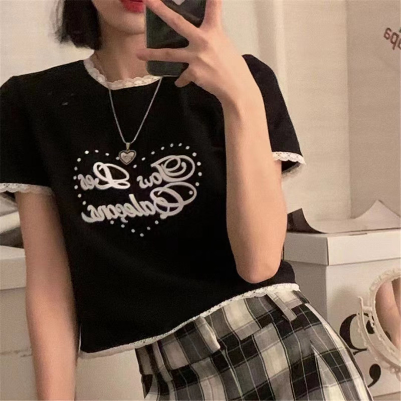 KAOS CEWE JUMBO OVERSIZE KLAMBI SANTAI / yikoo-Crop top / kaos wanita baju multi-warna atasan korea