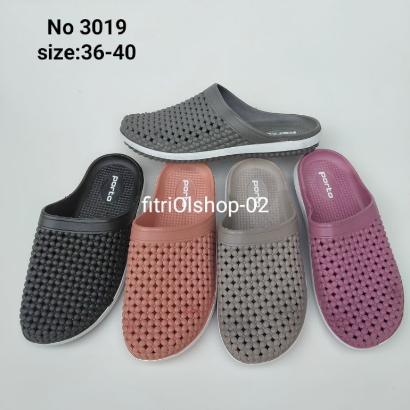 Sandal Selop Karet Wanita/Porto-3019