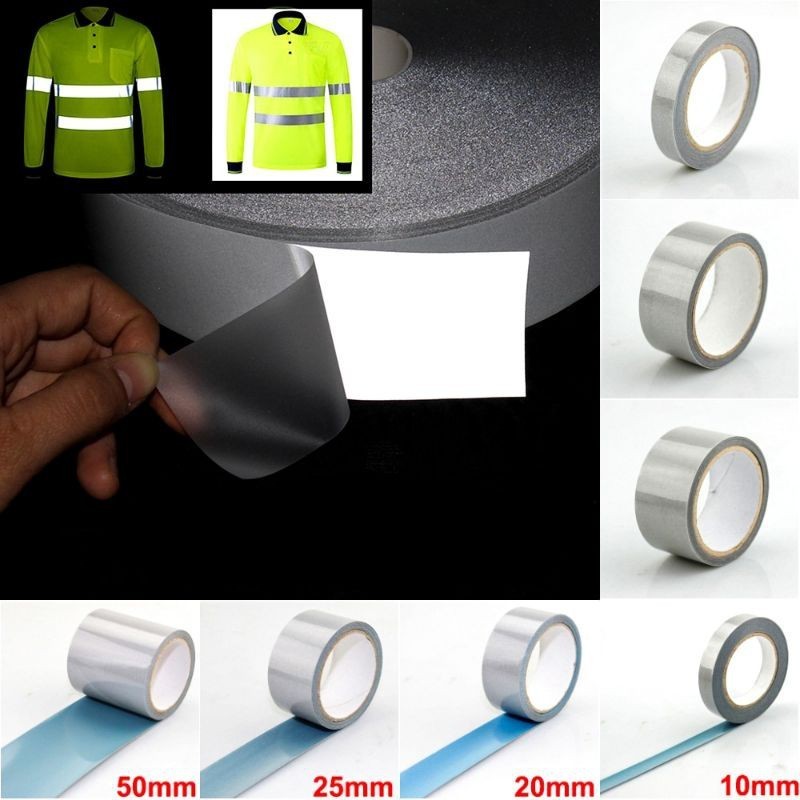 

NCIBUIN Reflective Sticker Jaket Pakaian Heat Press 20mm 2 Meter - TXWT