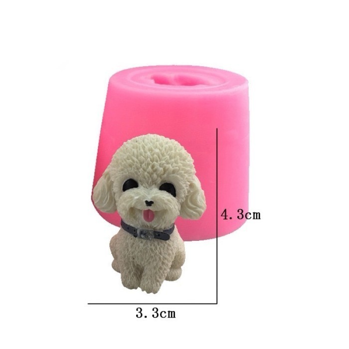 

TERJUAL Cetakan Mousse Cake Tosuni Pudding Korea Beruang Anjing Silikon Cake - Poodle