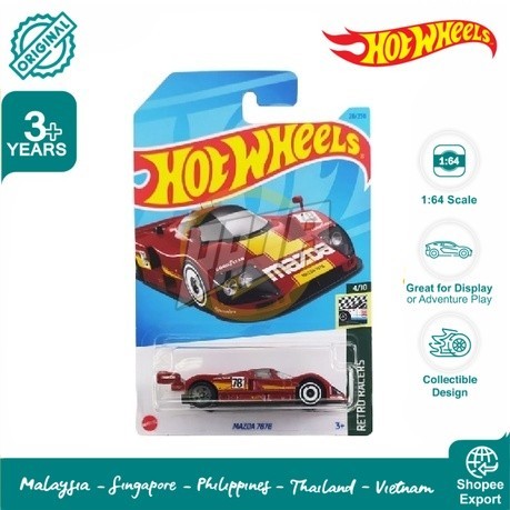 Hotwheels Mazda 787B Red