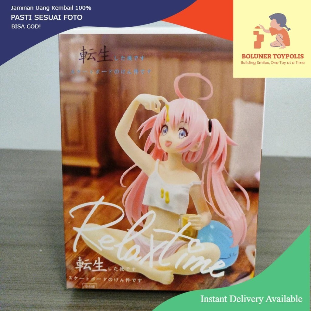 Figure Milim Nava Relax Time Rimuru Tensei Shitara Slime PVC Toy