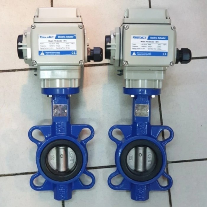 Butterfly Valve Electric Motorized Actuator 1 1/2" Inch High Quality