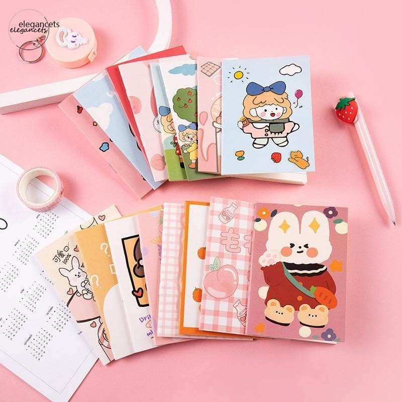 

Buku Kecil yang Lucu Perlengkapan Kantor Notepad Alat Tulis Siswa Portable Mini Notebook Notepad E