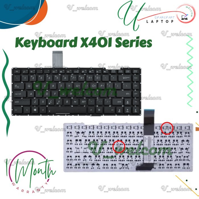 Keyboard X401K X401E X401 X401U X401A X401U Series