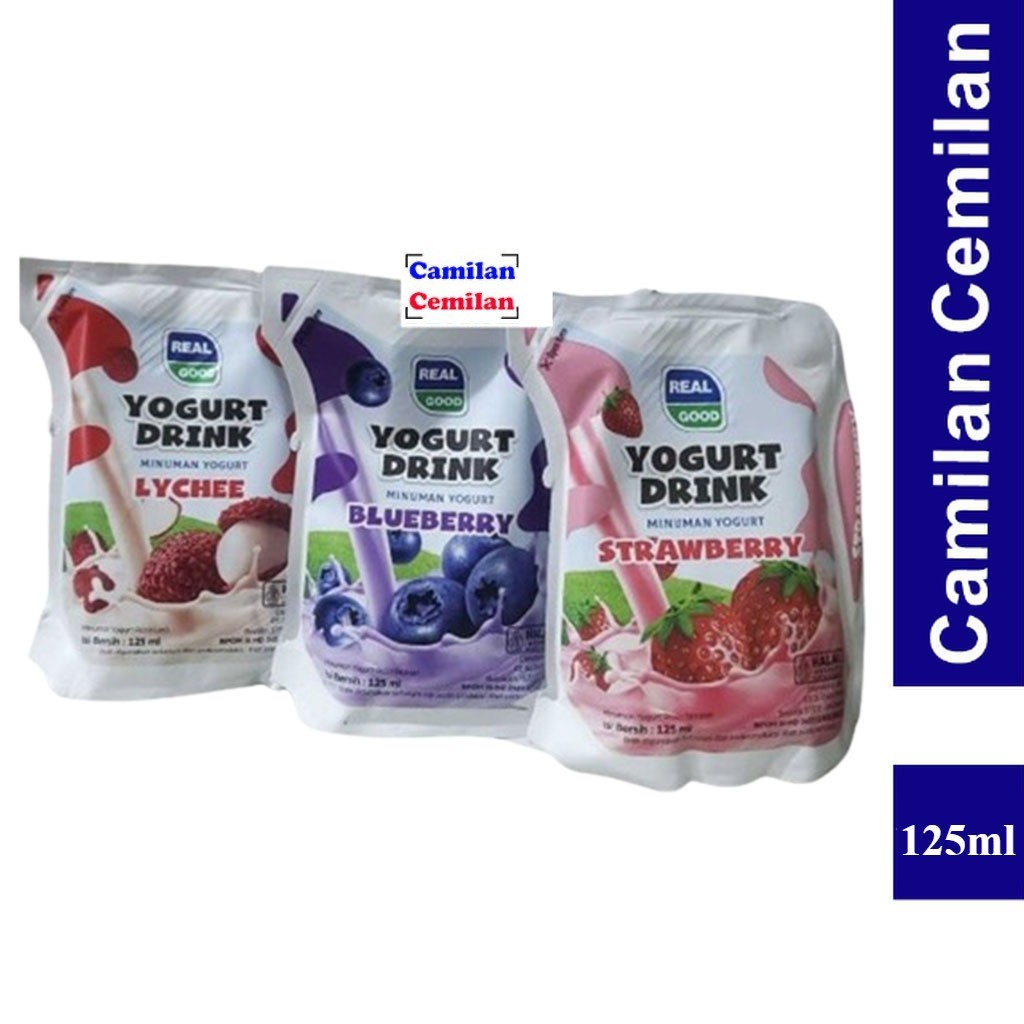 

Real Good Yogurt Susu Bantal Pouch 125 ml