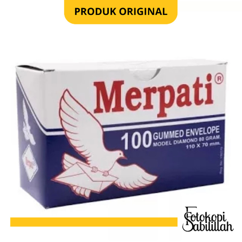 

Amplop Visit Merpati (1 Pack)