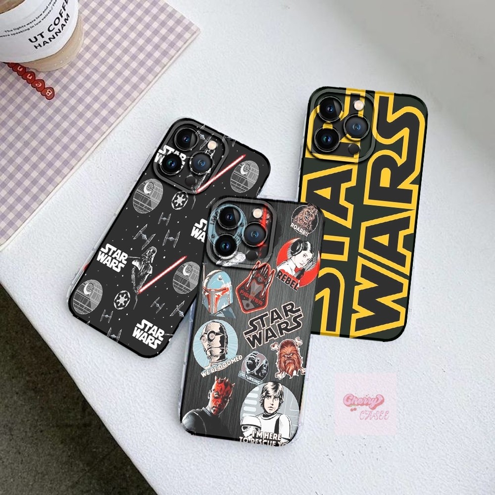 ALL TYPE CASE MOTIF STAR WARS UNTUK IPHONE 6 IPHONE 7/8 IPHONE X/XS IPHONE MAX IPHONE 11 IPHONE 12 I