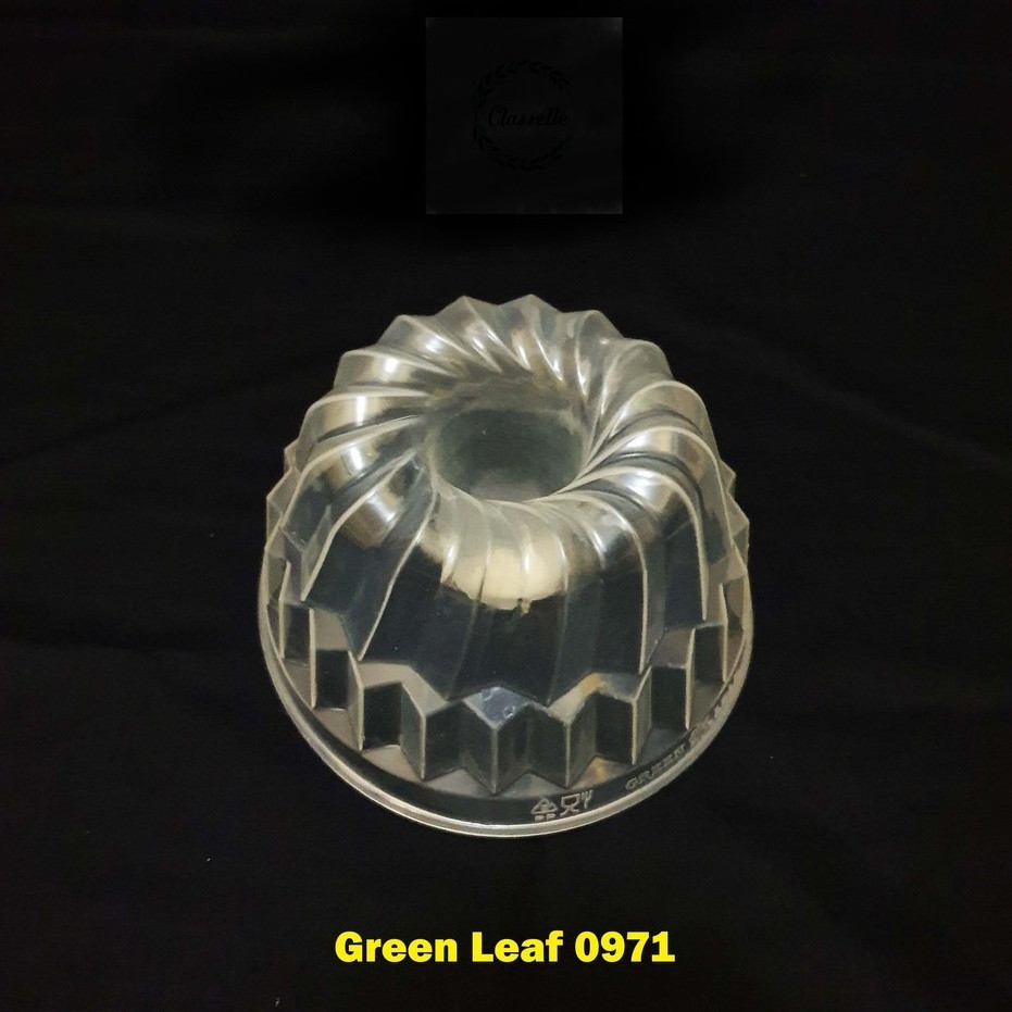 Cetakan agar / Puding / Kue Bulat Mini 350mil Merk Green leaf 0971 LK