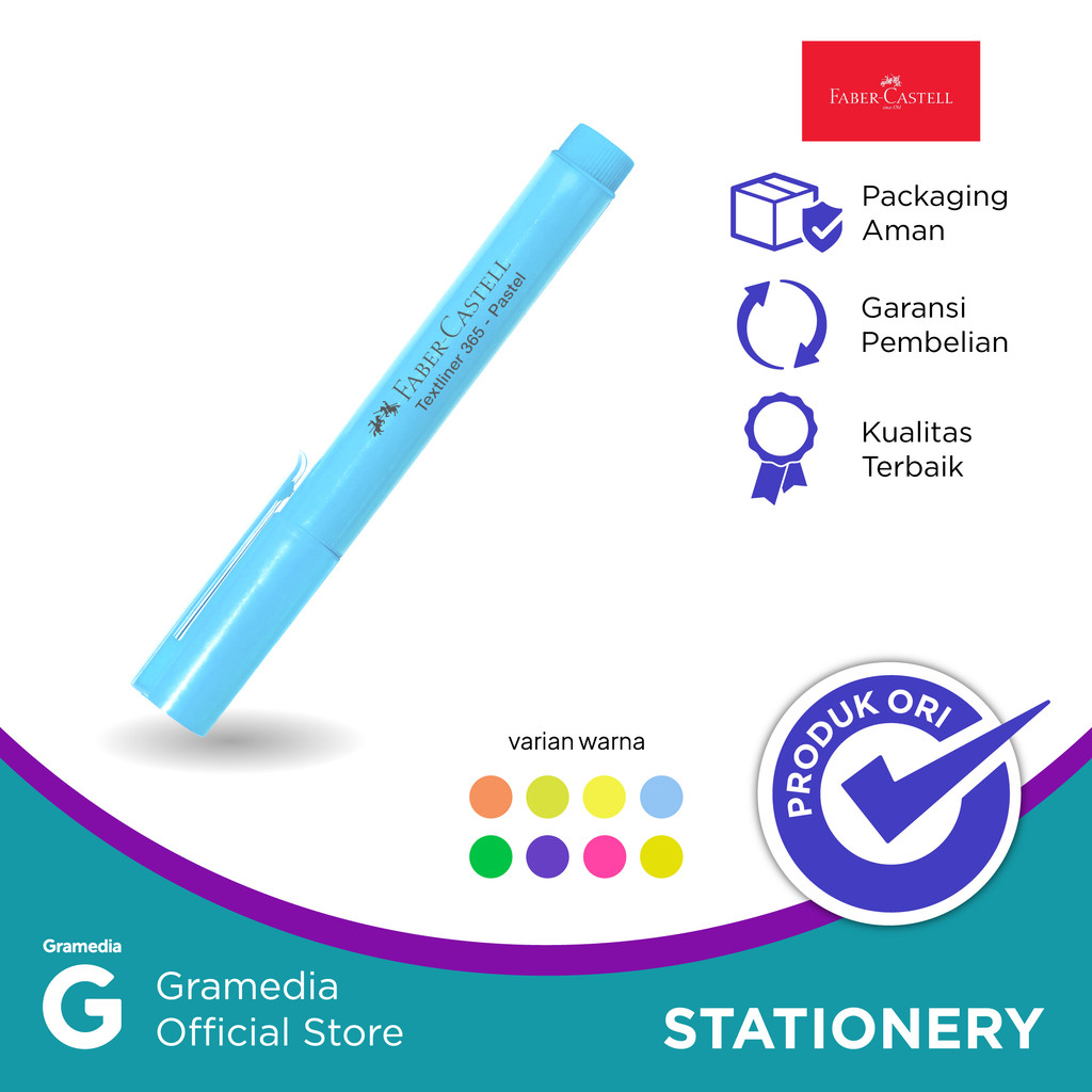 

Faber-Castell Textliner 365 Pastel Sky Blue