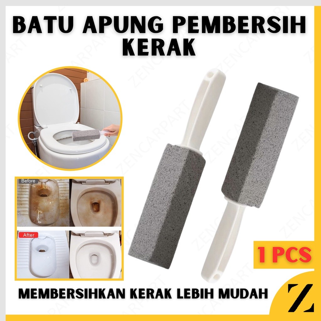 Batu Apung Pembersih Toilet Ring X Alat Gosok Sikat Lanati Keramik Kamar Mandi WC Pumice Stone Batht