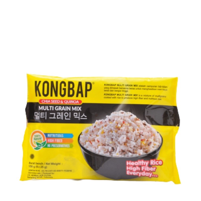 

Kongbap Chiaseed & Quinoa Multigrain Mix 150 gr