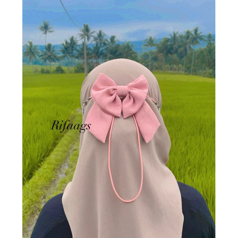 Strap masker pita / Konektor masker pita / PREMIUM Strap Masker Pita / Strap masker Hijab / strap ma