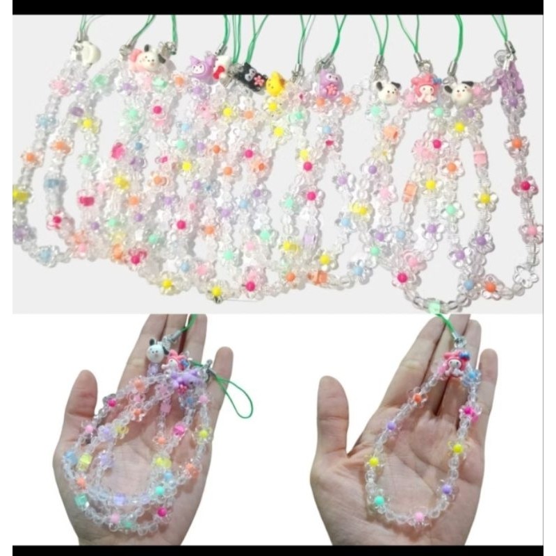 12 pcs gantungan hp gantungan karakter tali hp karakter gantungan sanrio