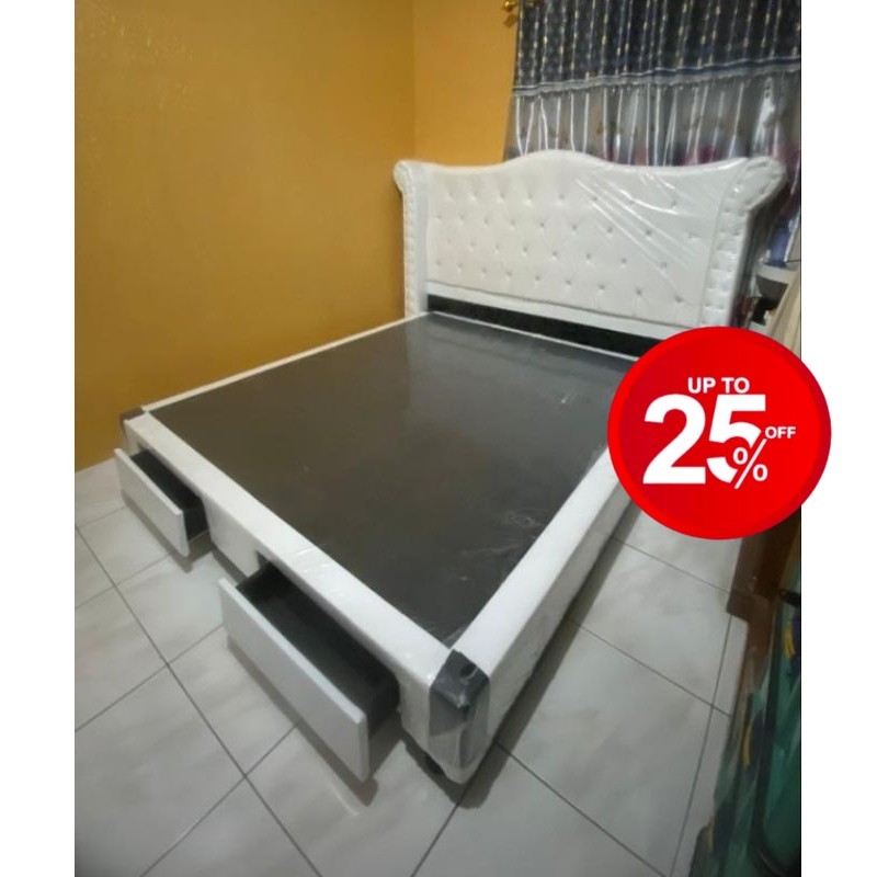 Divan Ranjang Kasur Jaguar + laci bahan Oscar