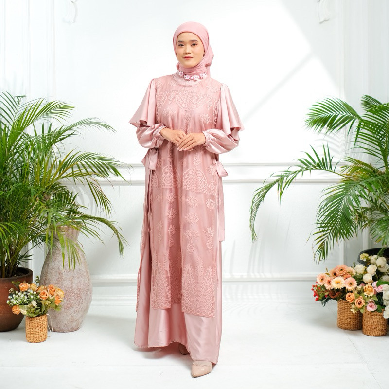 EidSeries sanjaya colection 2024 Gamis lebaran Dress -->SANJAYA COLECTION
