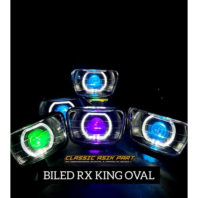 Biled rx king rxk lampu biled oval rx king