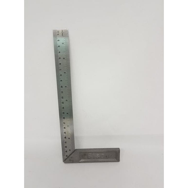 

Anata Penggaris Meteran Siku Besi 30cm 12 inch Tebal / Bison 10 inch