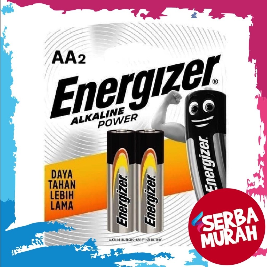 Energizer Batu Battery Baterai Alkaline AAA A3 / AA A2