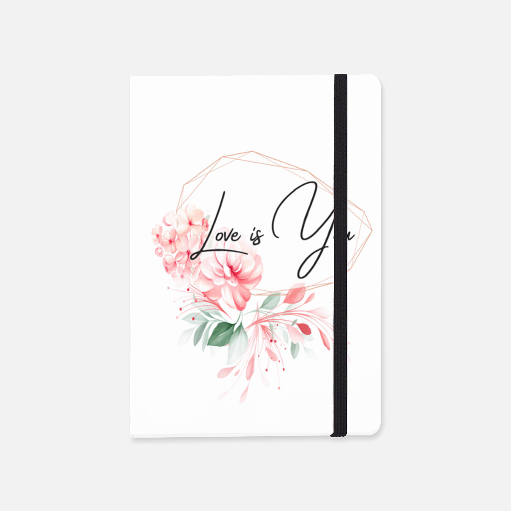 

Soft Cover Notebook Floral Edition Plus Quote (Buku 2)