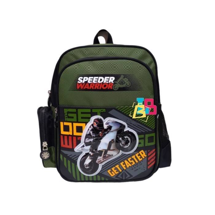 Tas anak laki laki ransel tk paud alto - 48763 HIJAU