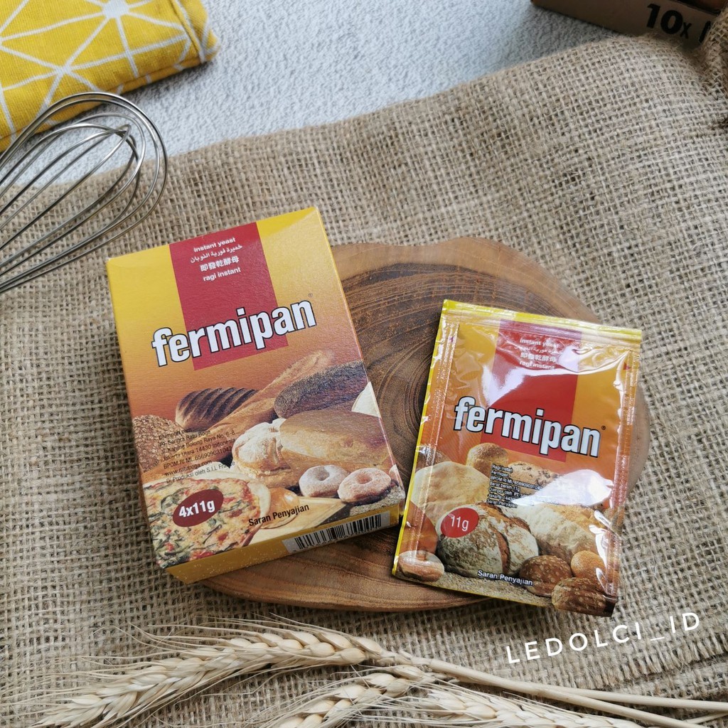 

FERMIPAN RAGI INSTAN DUS SACHET 4 x 11 GR