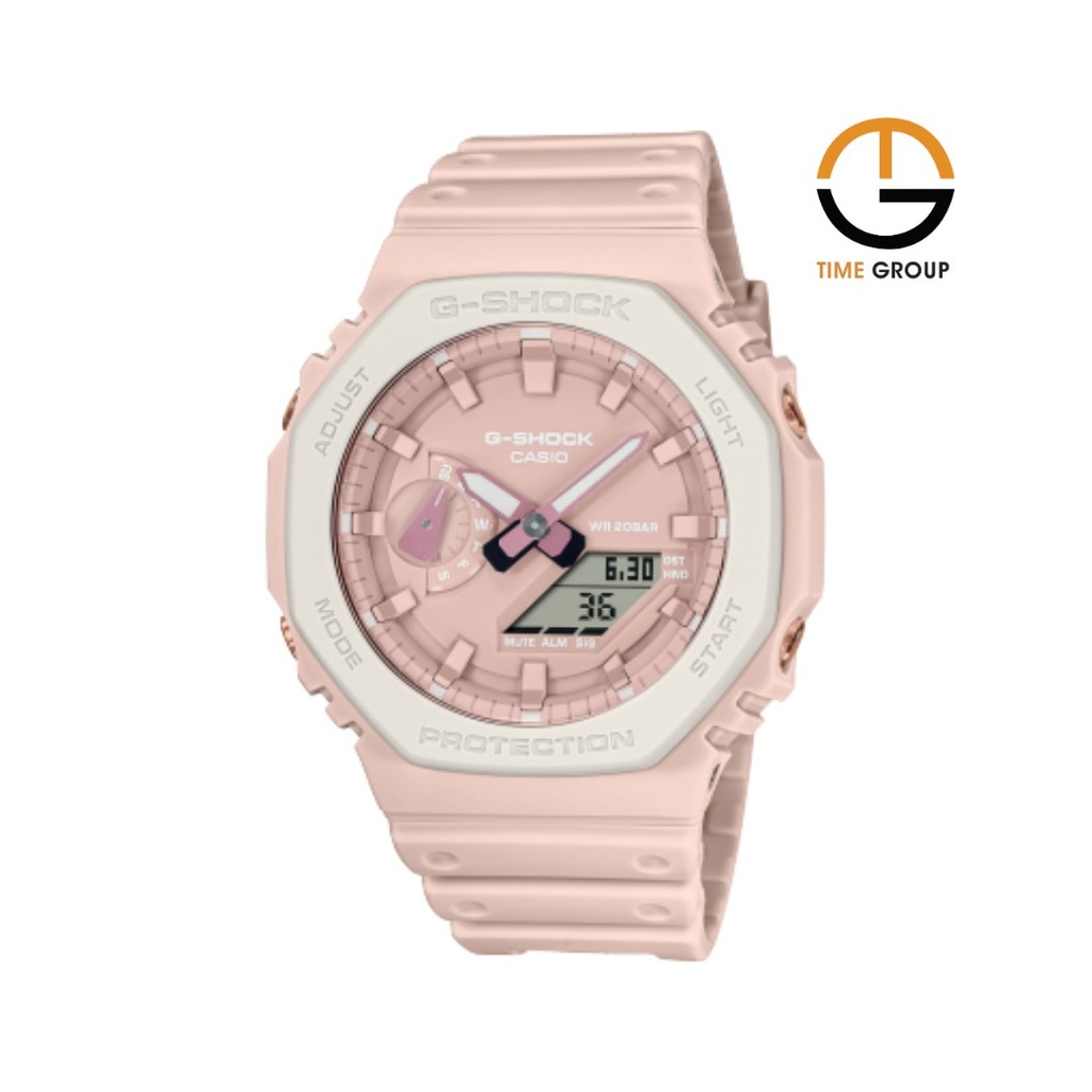 JAM TANGAN WANITA G-SHOCK GA2110SL-4A7DR GA-2110SL-4A7 ANALOG DIGITAL RESIN STRAP ORIGINAL