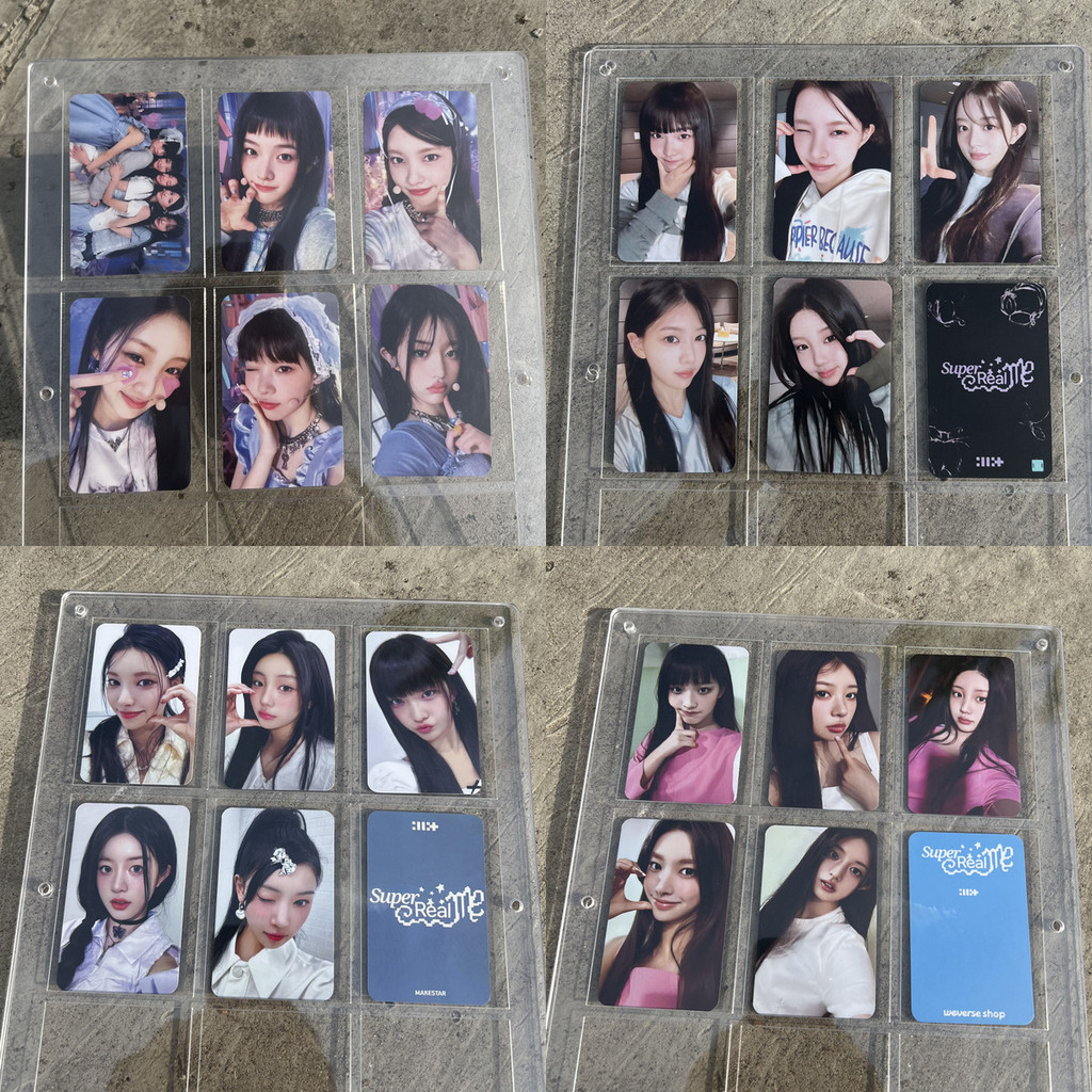 

Kpop ILLIT ALBUM SUPER REAL ME LUCKY DRAW Cards Magnetic Random Card YUNAH MINJU MOKA WONHEE IROHA Fans Collection Gifts