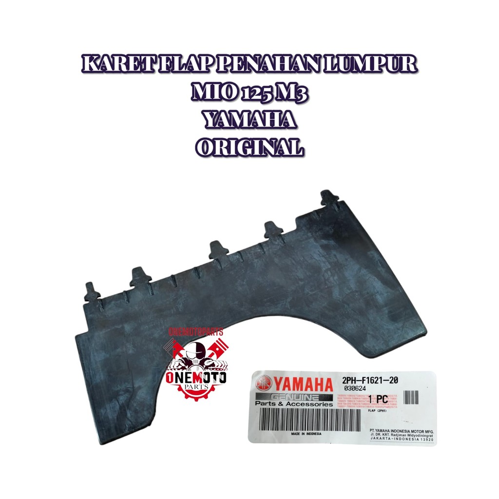 ORIMOTO- KARET FLAP PENAHAN LUMPUR MIO 125 M3 YAMAHA 2PH-F1621-20 ORIGINAL